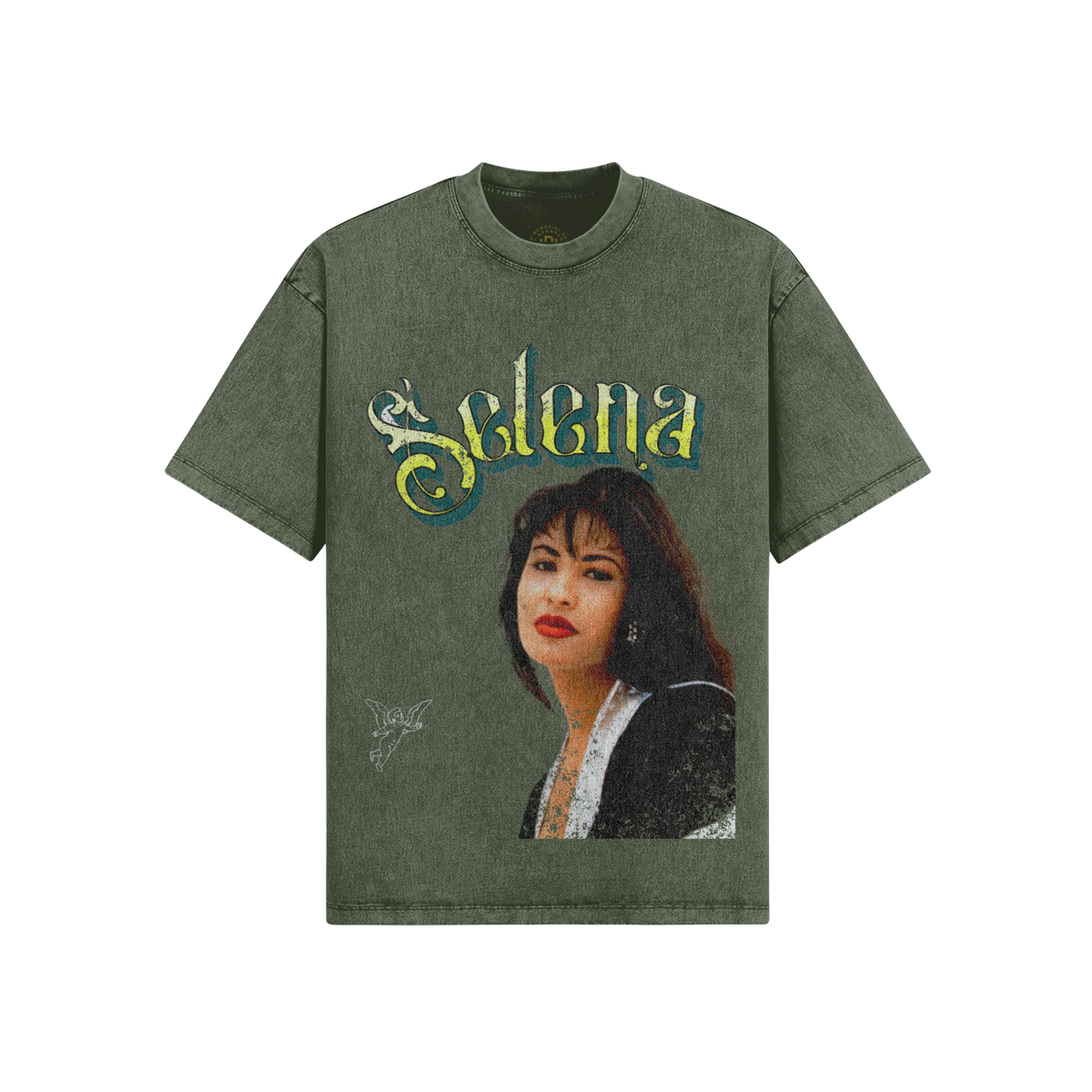 Love Always SELENA Tee - green