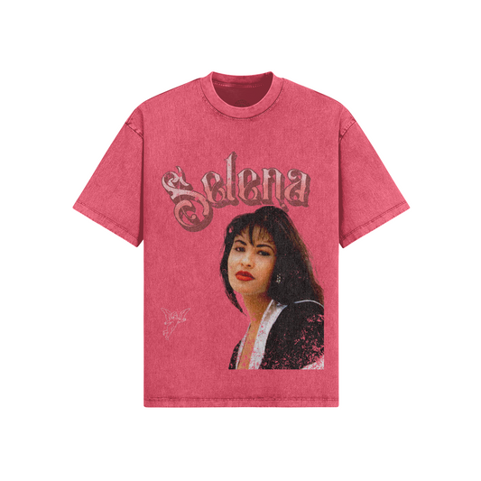 Love Always SELENA Tee - pink