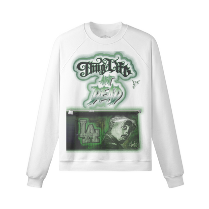 Mural Sweatshirt 2PAC - white