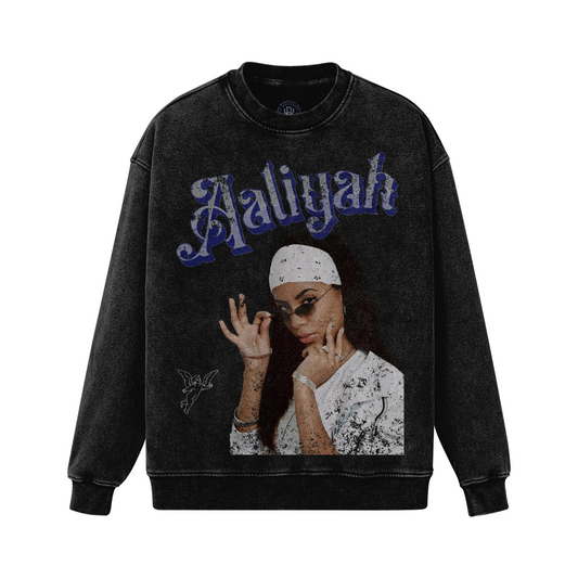 Love Always AALIYAH Sweatshirt - blue