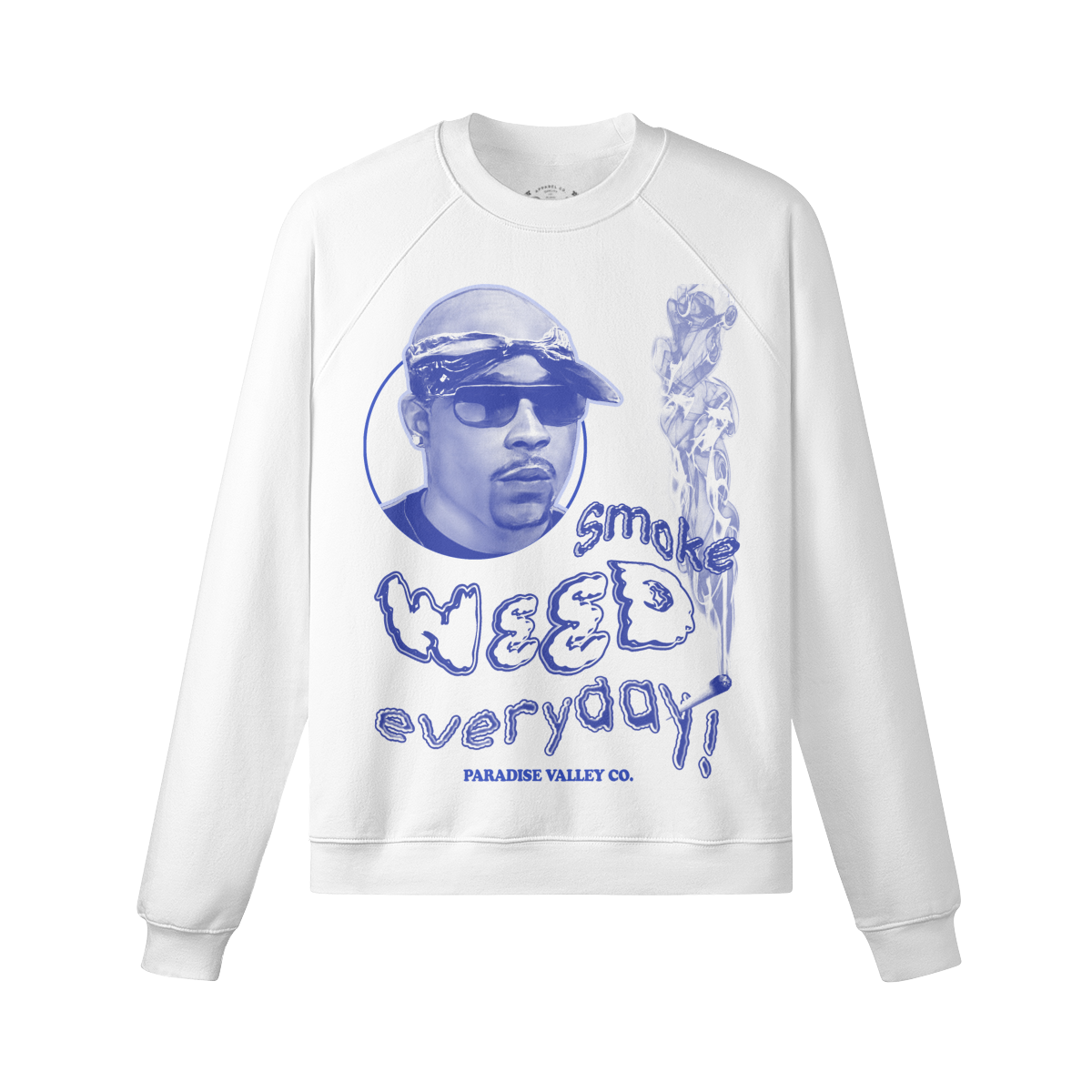 Smoke Everyday Sweatshirt - white/mono